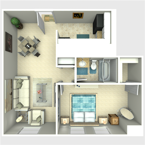 THE COLLIER Floor Plan 6